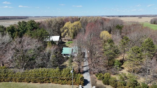 Photo aérienne - 1194 Route 116, Acton Vale, QC - Outdoor With View