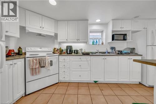 24 Columbia Street W, Waterloo, ON - Indoor Photo Showing Kitchen With Double Sink