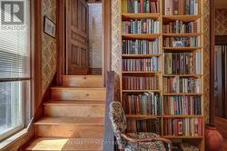Stairs to attic - 