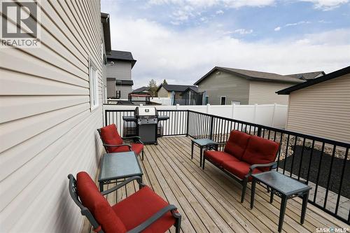 3314 Green Moss Lane, Regina, SK - Outdoor With Deck Patio Veranda With Exterior