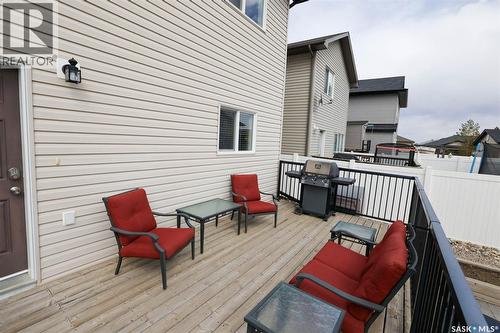 3314 Green Moss Lane, Regina, SK - Outdoor With Deck Patio Veranda With Exterior