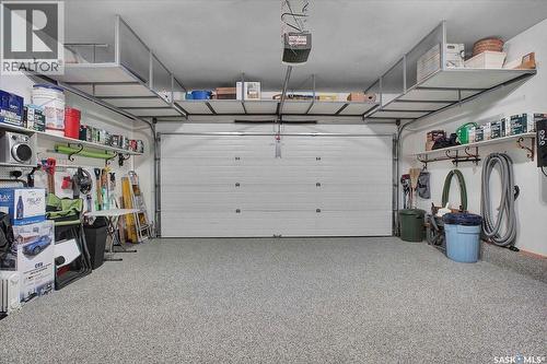 4 Crystal Villa, Warman, SK - Indoor Photo Showing Garage