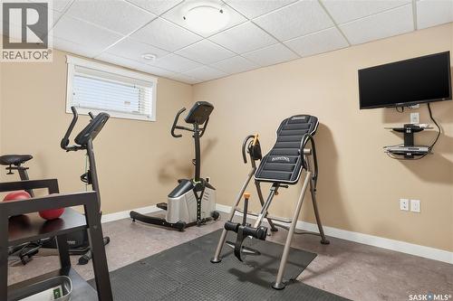 4150 Goldfinch Way, Regina, SK - Indoor Photo Showing Gym Room