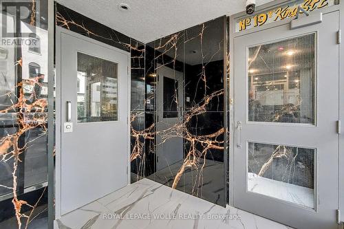 Entrance to the right - 19 King Street E, Kitchener, ON 