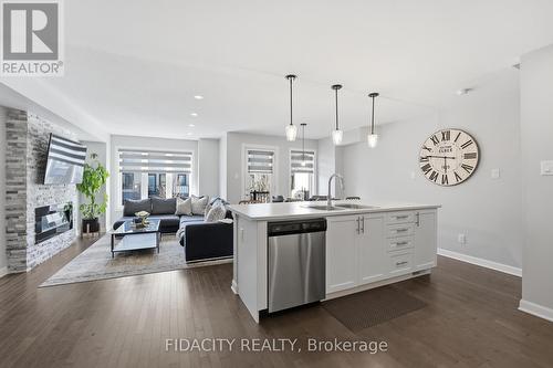 807 Element Private, Ottawa, ON - Indoor With Fireplace