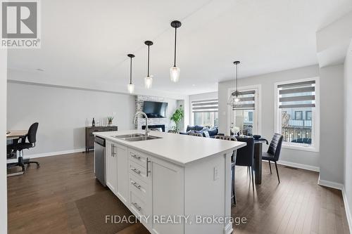 807 Element Private, Ottawa, ON - Indoor Photo Showing Kitchen With Double Sink
