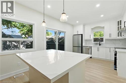9 Alice Street, Hamilton, ON - Indoor Photo Showing Kitchen With Upgraded Kitchen