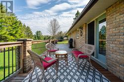 backdeck with gorgeous views - 