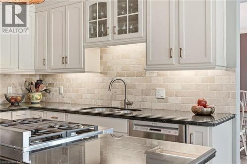 356 Shoreacres Road, Burlington, ON - Indoor Photo Showing Kitchen With Double Sink
