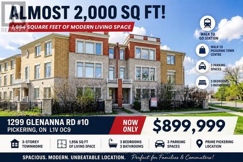 10 - 1299 GLENANNA ROAD  Pickering, ON L1V 0C9