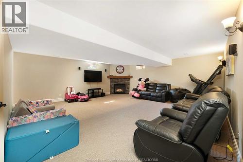 2257 Askin, Windsor, ON - Indoor With Fireplace