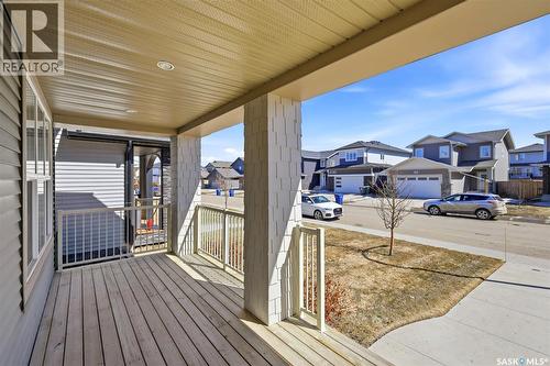 243 Newton Link, Saskatoon, SK - Outdoor With Deck Patio Veranda With Exterior