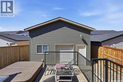 243 Newton Link, Saskatoon, SK - Outdoor With Deck Patio Veranda With Exterior