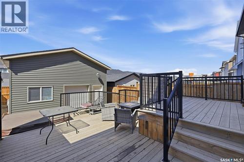 243 Newton Link, Saskatoon, SK - Outdoor With Deck Patio Veranda With Exterior