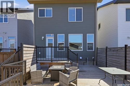 243 Newton Link, Saskatoon, SK - Outdoor With Deck Patio Veranda With Exterior