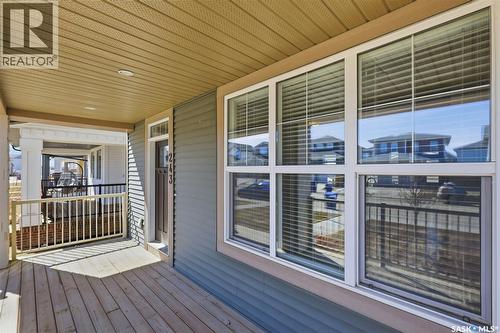 243 Newton Link, Saskatoon, SK - Outdoor With Deck Patio Veranda With Exterior