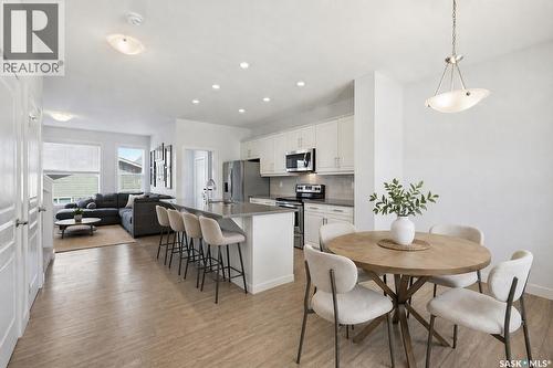 243 Newton Link, Saskatoon, SK - Indoor Photo Showing Dining Room