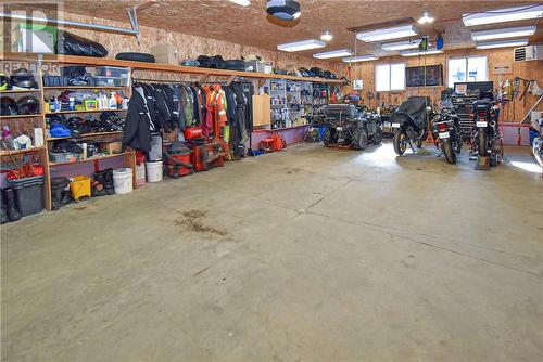 215 Orell St, Garson, ON - Indoor Photo Showing Garage