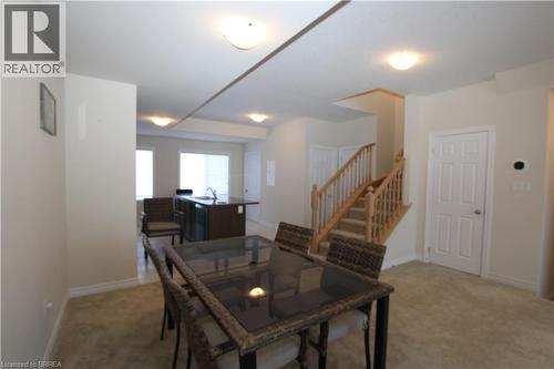 677 Park Street N Unit# 13, Brantford, ON - Indoor Photo Showing Dining Room