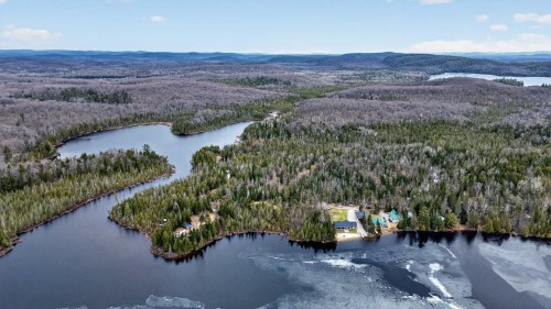Photo aérienne - Ch. Marie-Reine, Low, QC 