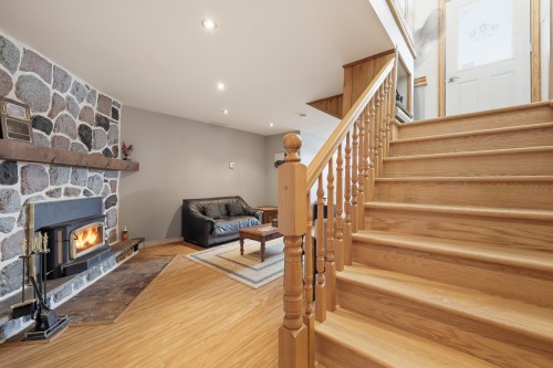 Salle familiale - 6625  - 6635 Rue Du Clocher, Saint-Hyacinthe, QC - Indoor Photo Showing Other Room With Fireplace