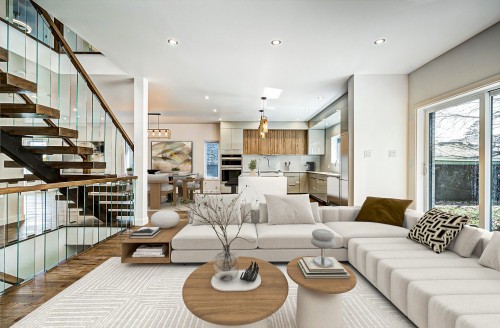 Family Room - 12 Av. Hillside, Pointe-Claire, QC - Indoor Photo Showing Living Room