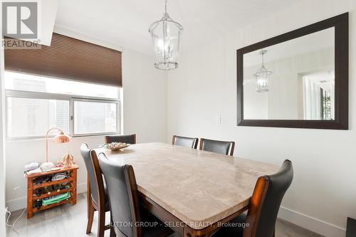 1207 - 380 King Street, London East (East K), ON - Indoor Photo Showing Dining Room