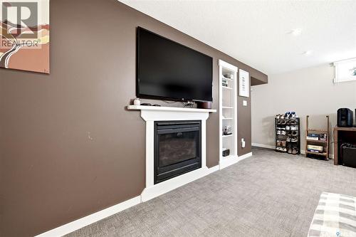 3013 Grant Road, Regina, SK - Indoor With Fireplace