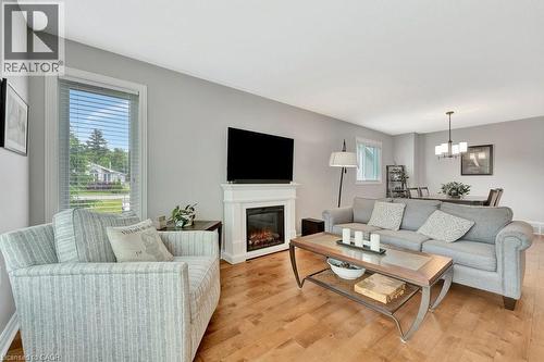 103 Kells Lane, Freelton, ON - Indoor Photo Showing Living Room With Fireplace