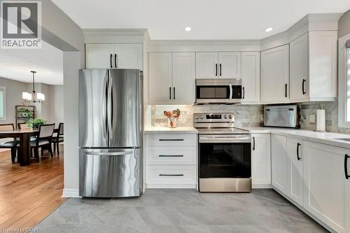 103 Kells Lane, Freelton, ON - Indoor Photo Showing Kitchen With Stainless Steel Kitchen With Upgraded Kitchen