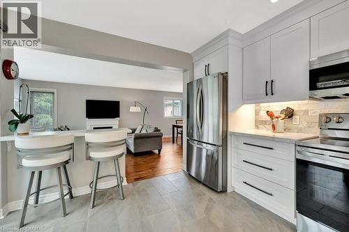 103 Kells Lane, Freelton, ON - Indoor Photo Showing Kitchen With Stainless Steel Kitchen