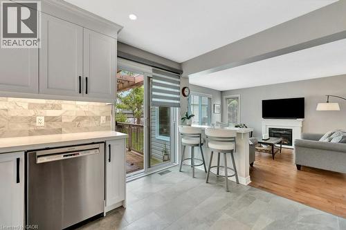 103 Kells Lane, Freelton, ON - Indoor With Fireplace