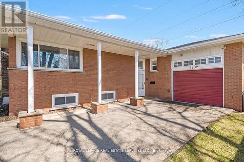 1602 Carletta Drive, Mississauga, ON - Outdoor With Exterior