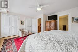 The Private Primary Retreat Features Dual Closets - 