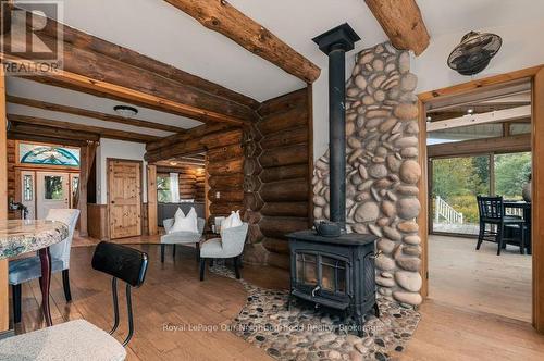 3741 Lakeshore Road E, Clarington, ON - Indoor With Fireplace