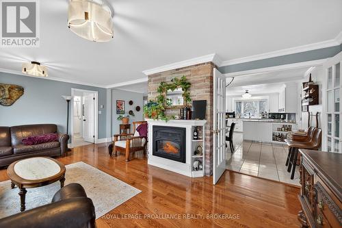 727 Aylmer Crescent, Kingston (South Of Taylor-Kidd Blvd), ON - Indoor Photo Showing Living Room With Fireplace