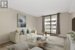 Virtually Staged-Living Room - 