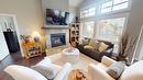 244 Boulder Creek, Cranbrook, BC  - Indoor Photo Showing Living Room With Fireplace 