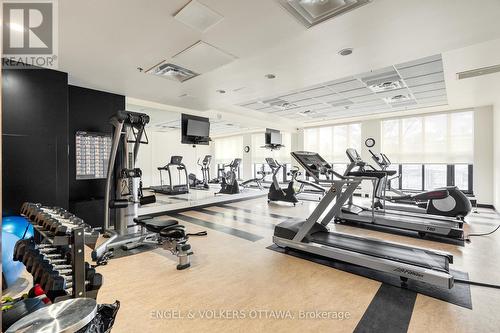 1106 - 75 Cleary Avenue, Ottawa, ON - Indoor Photo Showing Gym Room