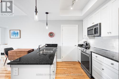 1106 - 75 Cleary Avenue, Ottawa, ON - Indoor Photo Showing Kitchen With Double Sink With Upgraded Kitchen