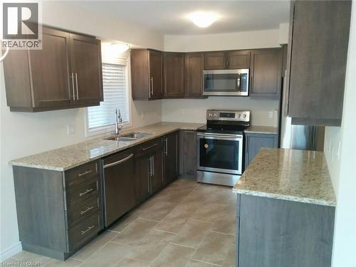 326 Old Huron Road, Kitchener, ON - Indoor Photo Showing Kitchen With Double Sink