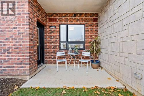 View of patio / terrace - 3998 Victoria Avenue Unit# 105, Lincoln, ON - Outdoor With Exterior