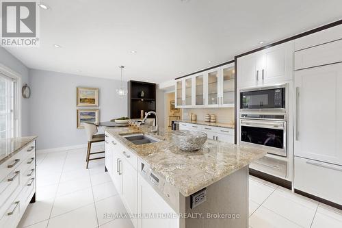 19 Limcombe Drive, Markham, ON - Indoor Photo Showing Kitchen With Double Sink With Upgraded Kitchen