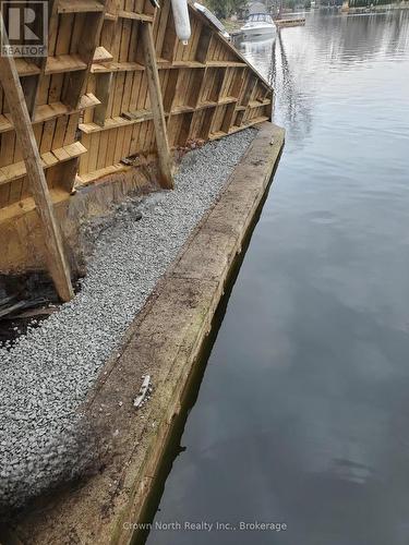 Concrete Shorewall Upgrade - 39 Turtle Path, Ramara, ON - Outdoor With Body Of Water