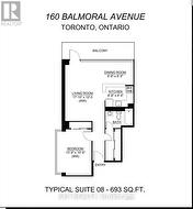 908 - 160 BALMORAL AVENUE Toronto, ON M4V 1J7