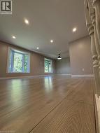 Unfurnished room featuring recessed lighting - 
