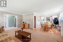 Open concept living room and dining room - 