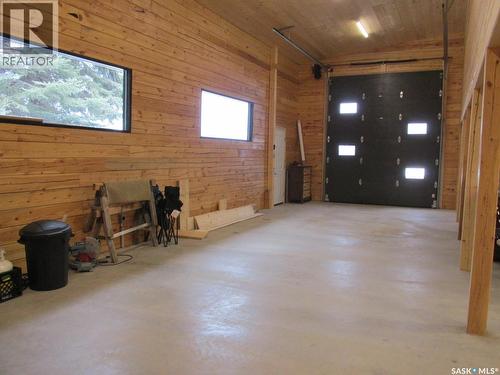 109 Rustad Avenue, White Fox, SK - Indoor Photo Showing Garage