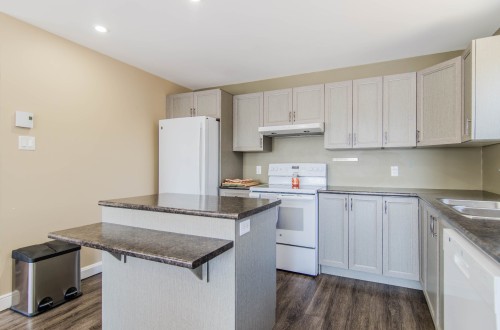 Cuisine - 2 Ch. Préseault, Notre-Dame-Du-Laus, QC - Indoor Photo Showing Kitchen With Double Sink