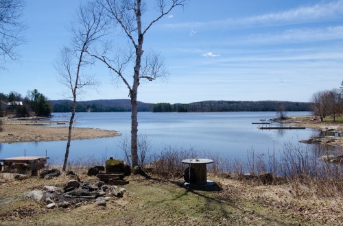 Bord de l'eau - 2 Ch. Préseault, Notre-Dame-Du-Laus, QC - Outdoor With Body Of Water With View